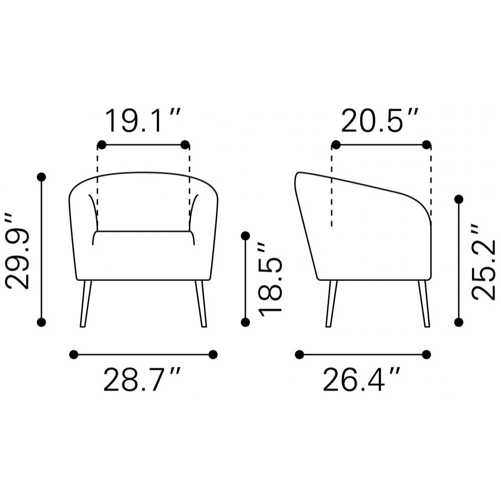 CHAIR ZUO SHERPA 101868 | Living Room Accent Chair | Beige White Gold | Fabric | Inside | Armchair Sofa Recliner Armchair Divan Upholstered Seat Living Room Home Home Waiting Room Office Living Room