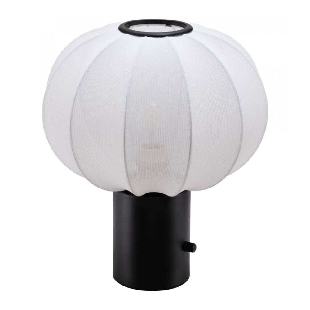 LAMP ZUO WISTERIA | Table Lamp | Beige | Black | White | Powder Coated Steel | Inside | Room Waiting Room Bedroom Decorative Home Interior Decoration Lamp Ilumination Modern Light Kitchen