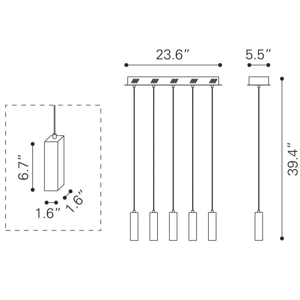 LAMP ZUO CELERON | Ceiling Lamp for Living Room Dining Room | Transparent Glass | Galvanized Steel | Inside Bedroom Waiting Room Decorative Room Home Interior Decorative Lamp Lighting Floor Lamp Modern Lamp Light Kitchen Living Room Bedroom