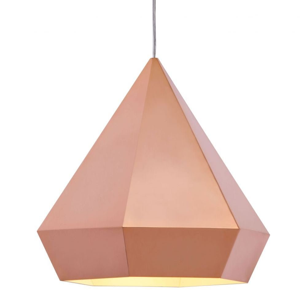 LAMP ZUO FORECAST | Ceiling Lamp for Living Room Dining Room | Rose Gold | Painted Steel | Inside Bedroom Waiting Room Decorative Room Home Interior Decorative Lamp Lighting Floor Lamp Modern Lamp Light Kitchen Living Room Bedroom