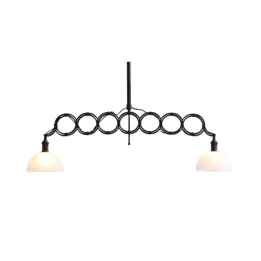 LAMP ZUO JADE | Ceiling Lamp for Dining Room Bedroom Restaurant | Antique Black | Painted Steel | Inside Bedroom Waiting Room Decorative Room Home Interior Decorative Lamp Lighting Floor Lamp Modern Lamp Light Kitchen Living Room Bedroom