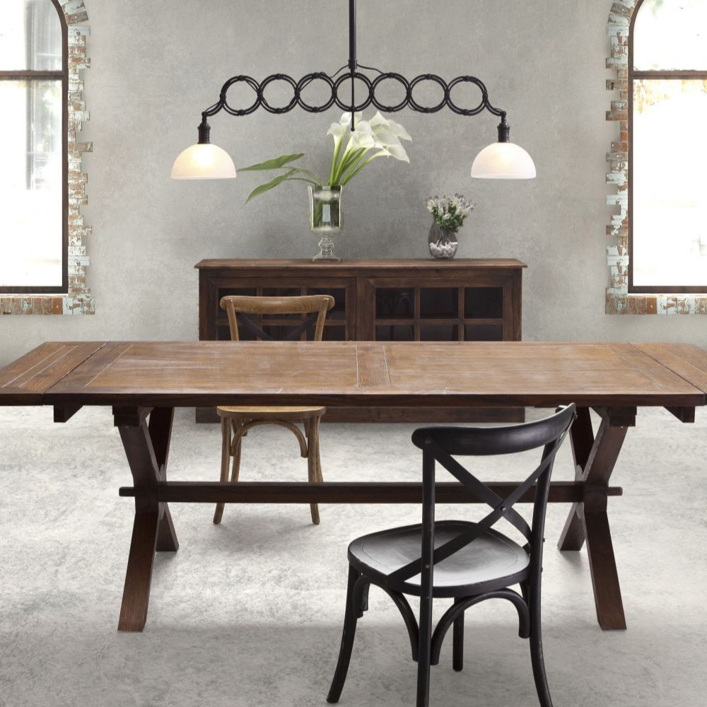 LAMP ZUO JADE | Ceiling Lamp for Dining Room Bedroom Restaurant | Antique Black | Painted Steel | Inside Bedroom Waiting Room Decorative Room Home Interior Decorative Lamp Lighting Floor Lamp Modern Lamp Light Kitchen Living Room Bedroom