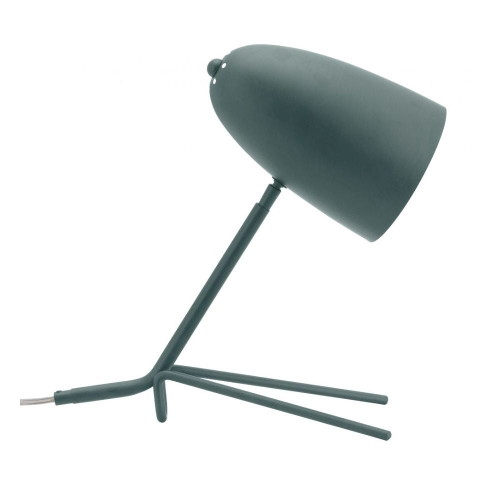 LAMP ZUO JAMISON | Table Lamp for Studio | Green | Powder Coated Steel | Inside | Room Waiting Room Bedroom Decorative Home Interior Decoration Lamp Ilumination Modern Light Kitchen