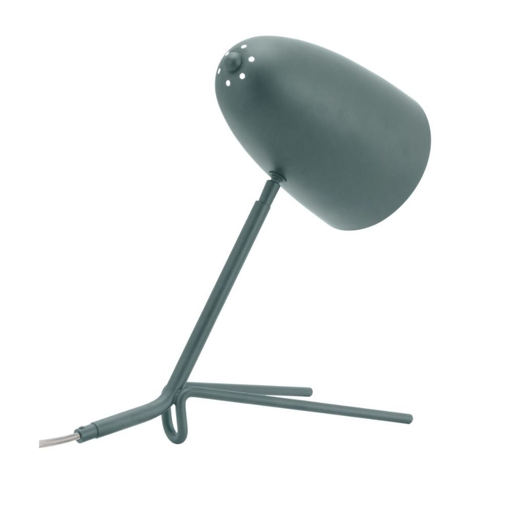 LAMP ZUO JAMISON | Table Lamp for Studio | Green | Powder Coated Steel | Inside | Room Waiting Room Bedroom Decorative Home Interior Decoration Lamp Ilumination Modern Light Kitchen