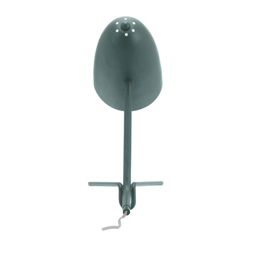 LAMP ZUO JAMISON | Table Lamp for Studio | Green | Powder Coated Steel | Inside | Room Waiting Room Bedroom Decorative Home Interior Decoration Lamp Ilumination Modern Light Kitchen