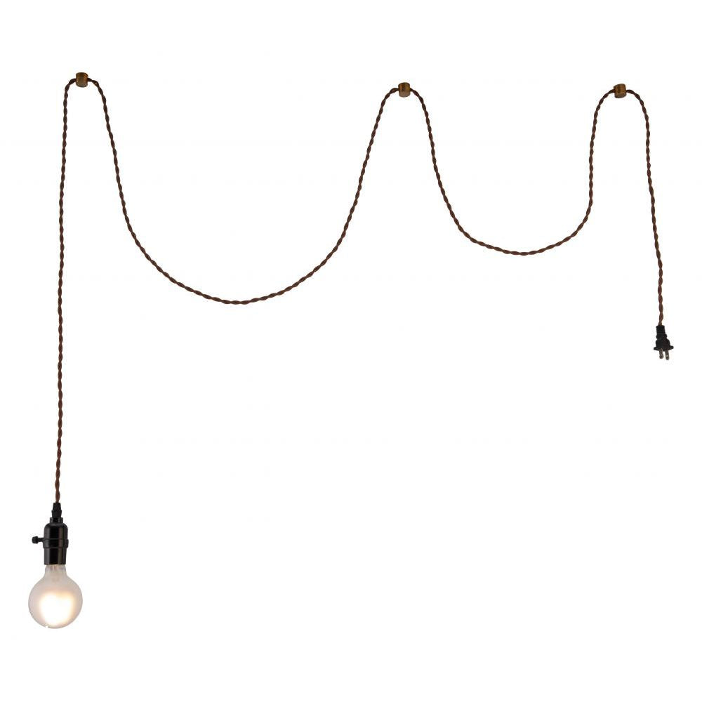 LAMP ZUO MOLLY | Ceiling Light for Bedroom | Black | Steel Braided Nylon | Inside Bedroom Waiting Room Decorative Room Home Interior Decorative Lamp Lighting Floor Lamp Modern Lamp Light Kitchen Living Room Bedroom