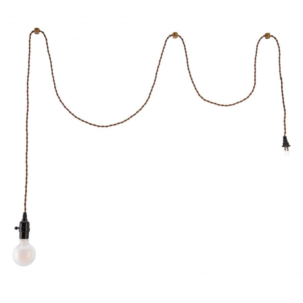 LAMP ZUO MOLLY | Ceiling Light for Bedroom | Black | Steel Braided Nylon | Inside Bedroom Waiting Room Decorative Room Home Interior Decorative Lamp Lighting Floor Lamp Modern Lamp Light Kitchen Living Room Bedroom