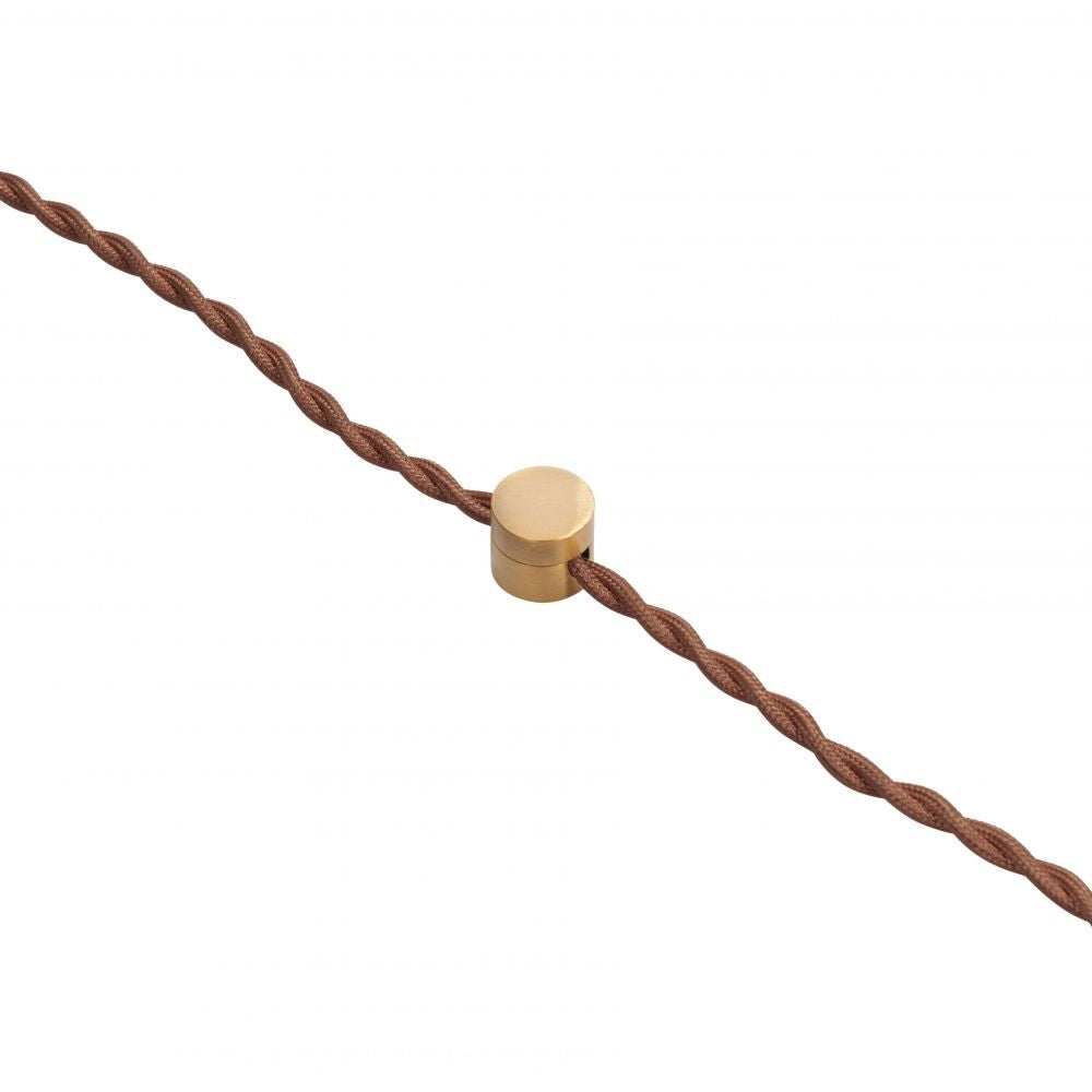 LAMP ZUO MOLLY | Ceiling Light for Bedroom | Black | Steel Braided Nylon | Inside Bedroom Waiting Room Decorative Room Home Interior Decorative Lamp Lighting Floor Lamp Modern Lamp Light Kitchen Living Room Bedroom