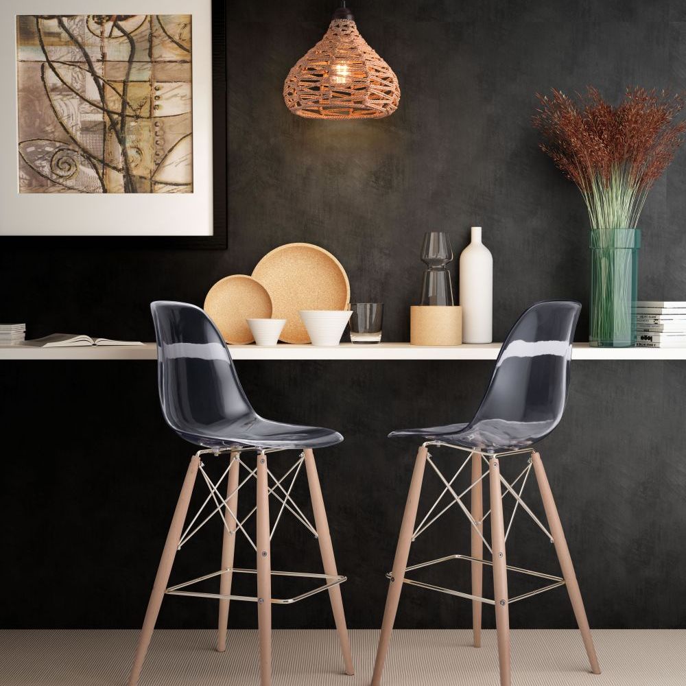 LAMP ZUO NEZZ | Ceiling Lamp for Bar Hallway Space | Natural Brown | Powder-Coated Steel | Inside Bedroom Waiting Room Decorative Room Home Interior Decorative Lamp Lighting Floor Lamp Modern Lamp Light Kitchen Living Room Bedroom Set