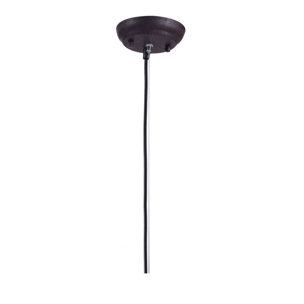 LÁMPARA ZUO ROTORURA | Lámpara de Techo para Sala de Estar | Marrón Oscuro | Acero Pintado | Interior - 98417 - Zuo - NOGAL BEAT -