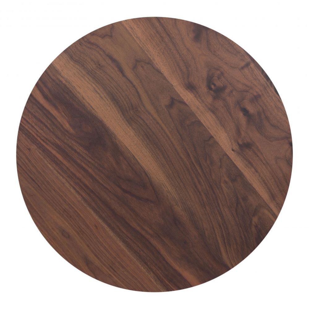 TABLE ZUO BISTRO 101571 | Alto Bistro | Gold Brown | Faux Wood MDF | Powder Coated Steel | Inside | Kitchen Living Room Office Bar Area
