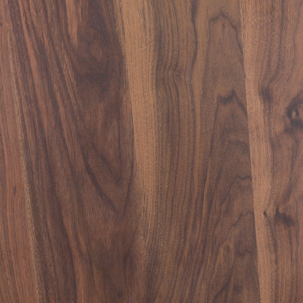 TABLE ZUO OPUS 101567 | Dining Table | Brown Black | Faux Wood MDF | Powder Coated Steel | Inside | Kitchen Living Room Office Bar Area