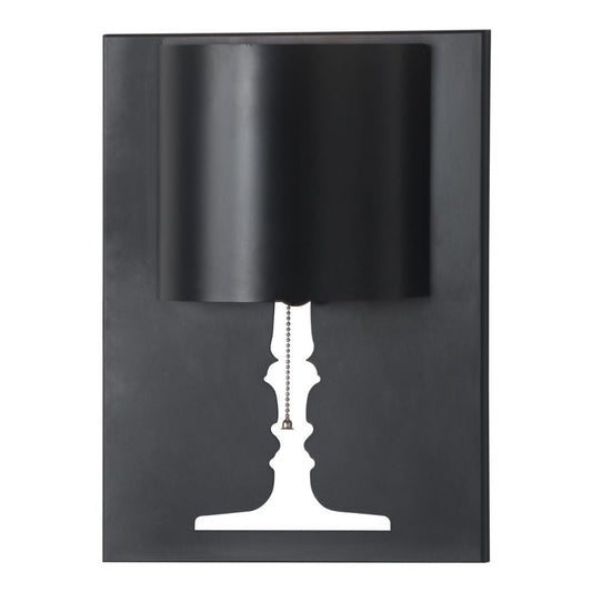 LAMP ZUO DREAM | Wall Sconce for Bedroom Home | Black | Painted Steel | Inside Bedroom Waiting Room Decorative Room Home Interior Decorative Lamp Lighting Floor Lamp Modern Lamp Light Kitchen Living Room Bedroom 
