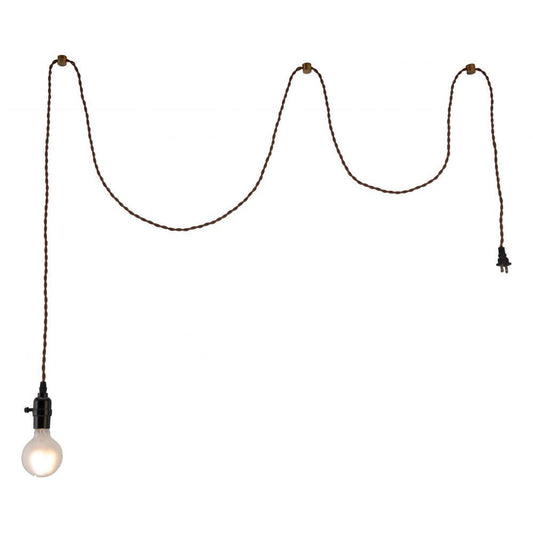 LAMP ZUO MOLLY | Ceiling Light for Bedroom | Black | Steel Braided Nylon | Inside Bedroom Waiting Room Decorative Room Home Interior Decorative Lamp Lighting Floor Lamp Modern Lamp Light Kitchen Living Room Bedroom
