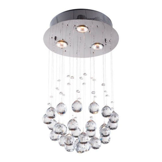 LAMP ZUO POLLOW | Ceiling Lamp for Elegant Living Room | Chrome | Steel Glass | Inside Bedroom Waiting Room Decorative Room Home Interior Decorative Lamp Lighting Floor Lamp Modern Lamp Light Kitchen Living Room Bedroom