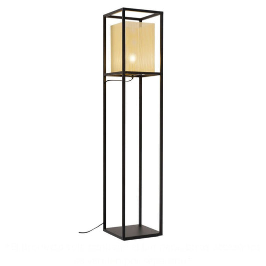LAMP ZUO YVES | Floor Lamp for Living Room | Gold | Black | Powder Coated Steel | Electroplated Steel | Inside | Room Waiting Room Bedroom Decorative Home Interior Decoration Lamp Ilumination Modern Light Kitchen